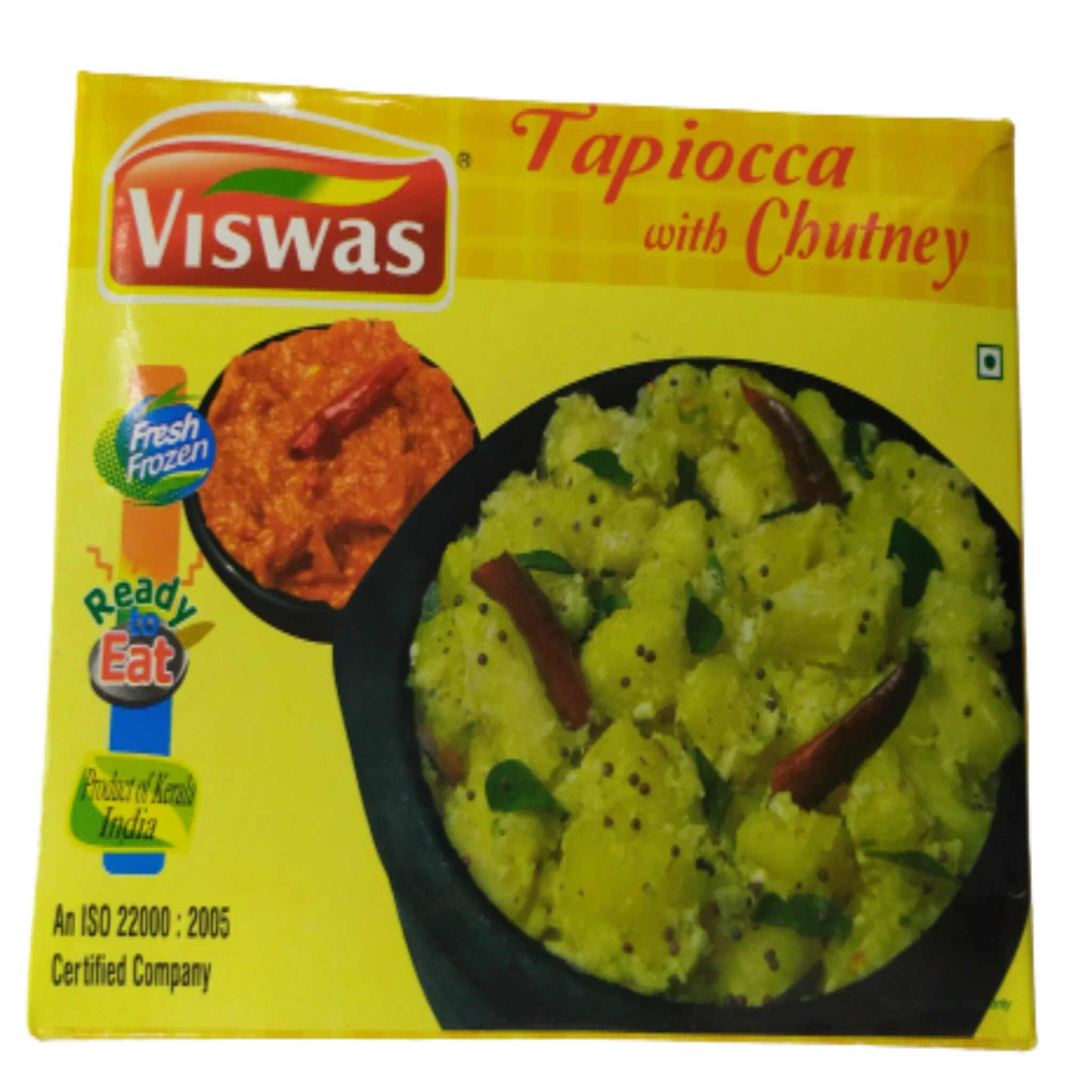 Viswas tapiocca with chutney