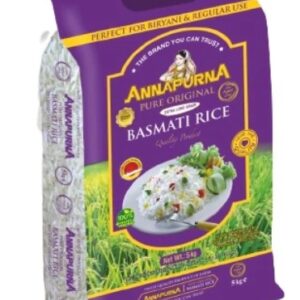 ANNAPURNA BASMATI RICE EXTRA LONG 5KG