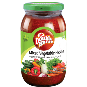 DOUBLE HORSE MIXED VEGETABLE PICKLE 400G